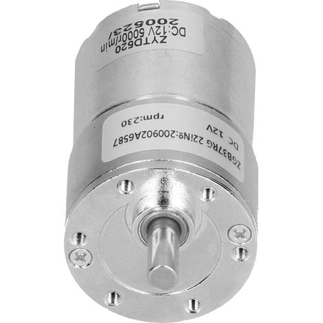 ZGB37RG 230R‐12V Hochdrehmoment-Getriebemotor Elektrischer Mikro-Getriebemotor (1/5)
