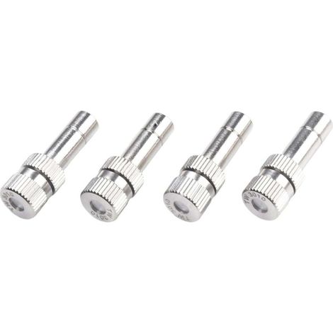 Tête de pulvérisation d'atomisation à connexion rapide, buse brumisation pour équipement d'arrosage jardin 10 pièces 0.3mm(0.0118in) 30 Pièces 0.4mm(0.0157in) (1/5)