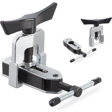 Evaseur universel, tuyaux de 4,7 à 16 mm (3/16-5/8) conduits de cuivre et d’aluminium argenté/noir