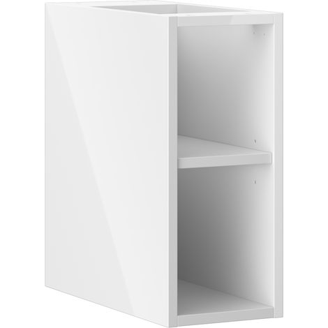 Mexen Box-A armario abierto con estante de 20 cm, blanco brillo - 91AX2-0200-470-0-00 (1/4)