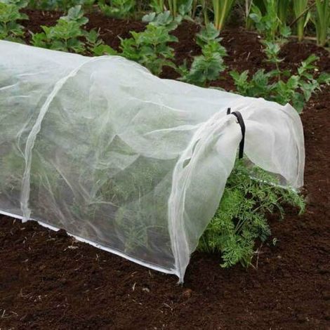 Garden Grow Tunnel Protection for Plants and Vegetables Waterproof Temperature Control Micromesh Polythene (1/5)