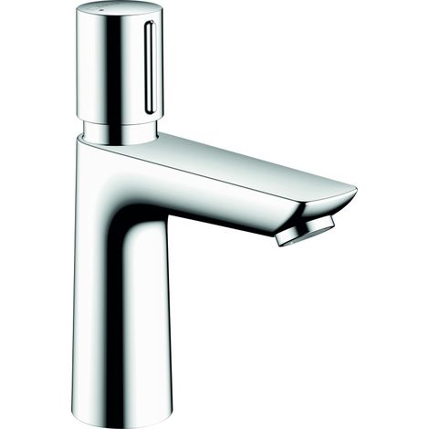 Hansgrohe Talis E - Grifo de lavabo con cierre automático, EcoSmart, cromo 71718000 (1/2)