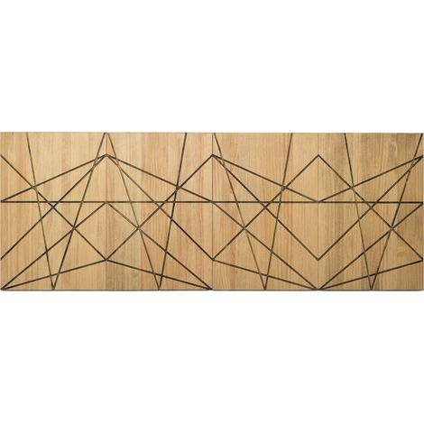 Cabecero ECO 4 Partes Máster 160x60cm en madera maciza de pino acabado vintage estilo industrial Box Furniture (1/5)