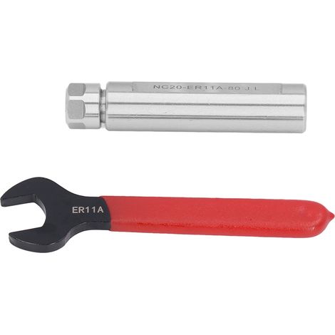 Rallonge de mandrin en acier à haute teneur en carbone, tige droite, porte-outil à pince ER11, accessoires pour tours (1/5)