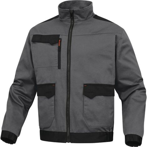 Veste de travail multipoches MACH2 V3 gris/orange TM - DELTA PLUS - M2VE3GOTM (1/4)