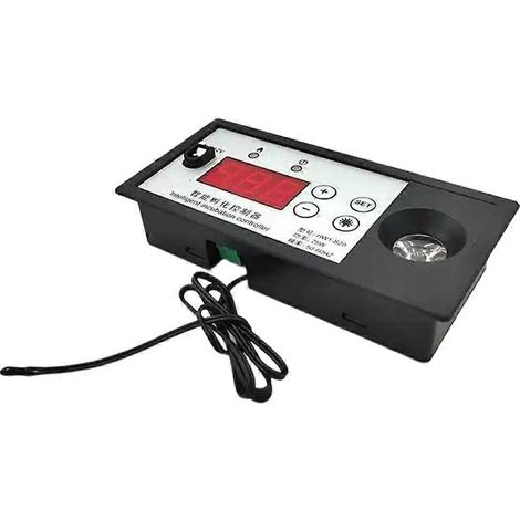 Contrôleur numérique d'incubateur à œufs avec thermostat et panneau de contrôle automatique de la température et de l'humidité pour l'éclosion de volailles (1/5)