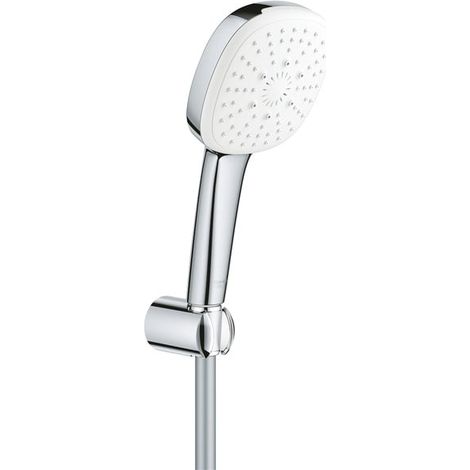 Ensemble de douche 3 jets 8 l support mural Tempesta Cube 110 chromé