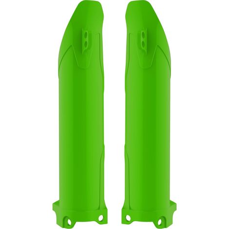Protectores de horquilla y amortiguador Polisport KX 250 450F 09 22 Verde