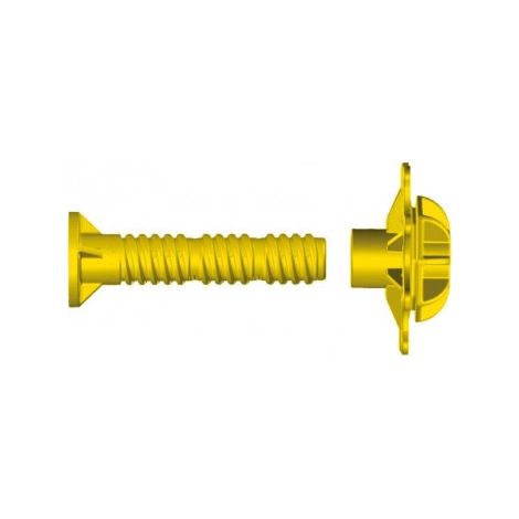 Isover – Suspente Integra 2 Fermette – Boîte de 50 pcs – Réglable de 30mm à 80mm – Isolation des combles en charpente industrielle