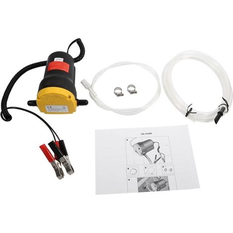 Pompe d'extraction de transfert de fluide d'huile Diesel 12V, aspiration électrique pour voiture, moto, bateau (1/5)