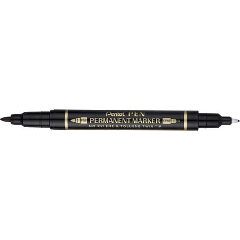 Pentel N75W-AE marcatore permanente Combinata Nero 1 pz (1/2)