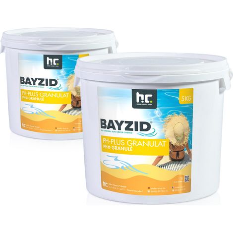 2x 5 kg BAYZID® pH Plus Granulat für den Pool
