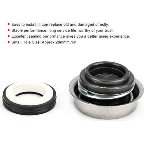 Joint mécanique de pompe à eau compatible Yamaha 11H-12438-10-00 et 11H-12438-00-00 (1/5)