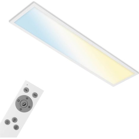 LED Panel CCT WiFi Bluetooth App Steuerung 28 W weiß Metall-Kunststoff Briloner