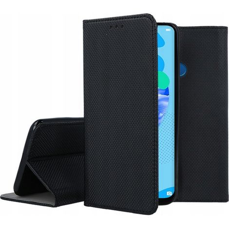 Schutzhülle für HUAWEI P20 LITE 2019, Smart Magnet Book Case, Schwarz (1/5)