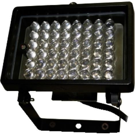 Illuminatore ad infrarossi da interni/esterni per videosorveglianza notturna