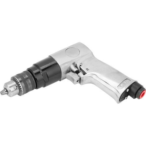 Perceuse pneumatique haute vitesse 3/8" 1700 tr/min, rotation réversible, outil de perçage de trous (1/5)