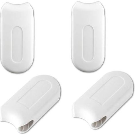 Poids Cordon Rideau 4 Pièces Poids de chaîne pour Stores à Enrouleur Accessoires de Store en Plastique Cordon Poids Rechange Blanc Poignées de Stores Cordon Stores Poids Chaîne (1/5)
