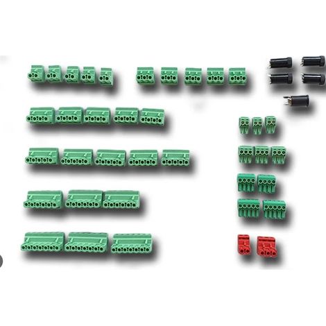 CAME ricambio kit con MORSETTIERE NEUTRE - CAPPUCCI FUSE 88006-0072