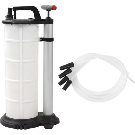 Extracteur manuel de fluide d'huile, 9l, ergonomique, portatif, précis, pour l'élimination du liquide de refroidissement des engrenages du moteur