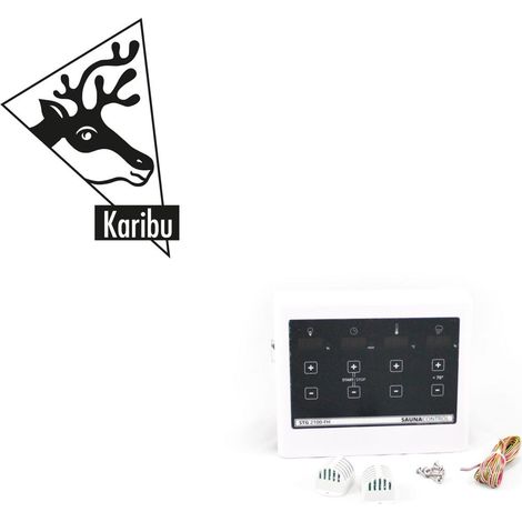 Steuergerät easy Bio für 4,5+ 9 KW Leistung,schwarz