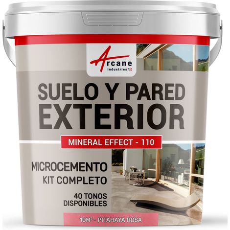 Microcemento para exteriores: suelos, muros, terrazas, balcones, escaleras