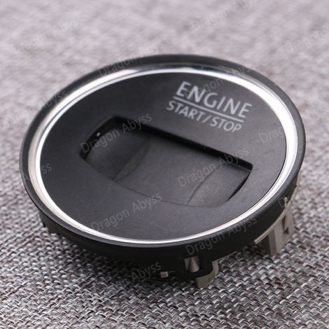 Ignition button decorative cover suitable for Volkswagen Magotan, Passat, and CC, 3AA905219 3C0905219B (1/4)