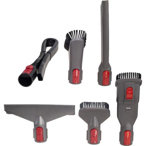 Repuestos para aspiradoras Dyson V7, V8, V10, V11 y V15. Ideales para limpiar conductos de secadoras, interiores de automóviles y kits de limpieza del hogar (accesorios y boquillas flexibles para esqu (1/4)