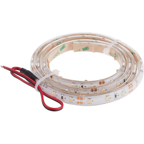 Ruban LED Blanc 1m 12V 2700  3200K, IP65 ( Prix pour 1 )