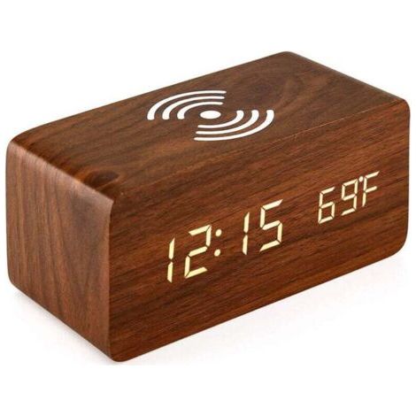 Horloge Murale Luminescente 12 Pouces (30cm) - Brillante dans le Noir - Silencieuse à Quartz - Décoration pour Bureau ou Maison (1/4)