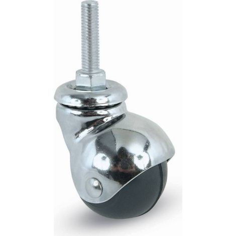 BL RUOTA MOBILE D 50 MM  A CUFFIA 165/B PERNO 2 PZ