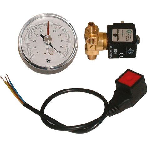 Ersatz-Magnetventil + Vakuummeter-Bausatz