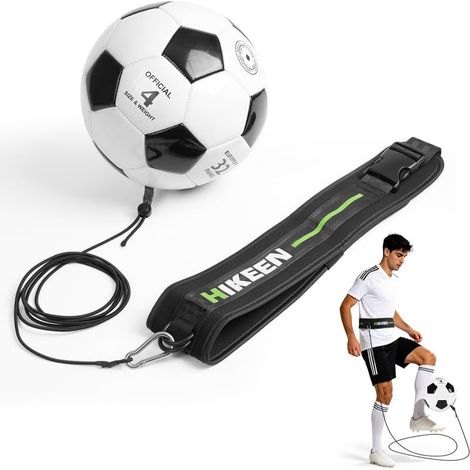 Adjustable Football Training Belt with Football Ball: Football Training Kit with Elastic Rope for Teenagers Adults, Football Accessory for Football Game (1/5)