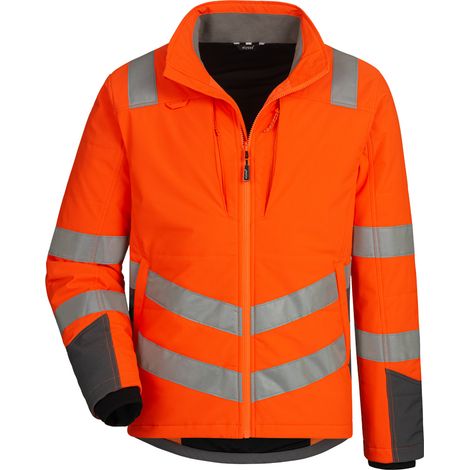 Gr .XS (42/44) BECHTOL WARNSCHUTZ STEPPJACKE orange BECHTOL HIGH VISIBILITY (1/4)