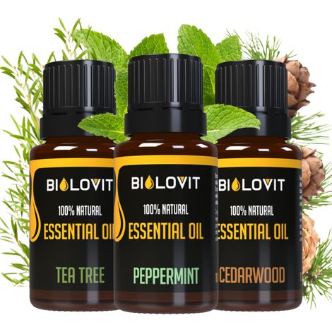 Set de aceites esenciales antisépticos Bilovit - 3 unidades (1/5)
