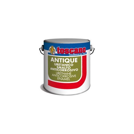 Smalto anticorrosivo a base di resine alchidiche antique ml 750 grigio scuro