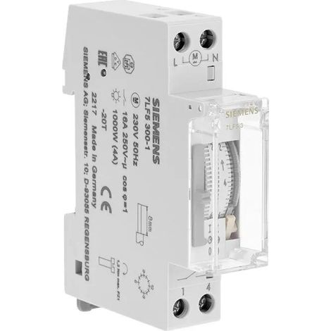 Siemens Modelo blanco programador horario 16A 230V