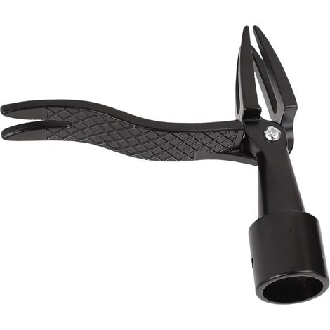 Upright Weed Remover Tool Aluminum Alloy 4 Claw Non Slip Head for Lawn Care and Root Removal (1/5)