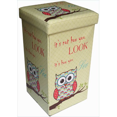 Pouf contenitore 32x32x60cm Scatola porta giochi bambini Portagiochi bambini contenitori con coperchio Pouf contenitore giochi
