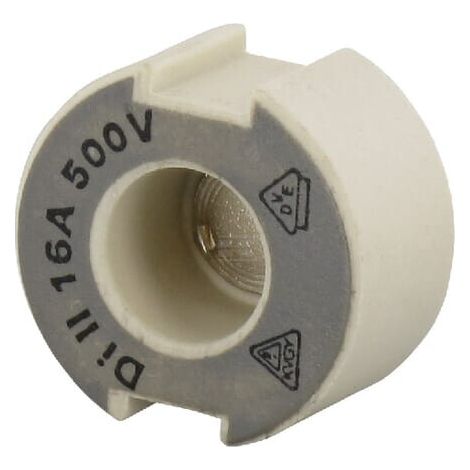 Tornillo fusibl S-II 16A Weber HAGER SII16A (1/2)