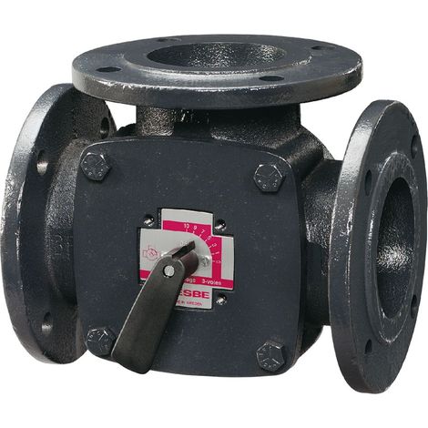 ESBE Miscelatore a flangia a 3 vie 3F, DN50, Kvs60, flangia PN6, 11100600