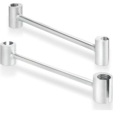 Llave de ajuste de espacio de bisagra: herramientas de ajuste de bisagra de puerta tipo bandera para puertas cortafuego, puertas de seguridad, 14 + 19 + 23 + 25 mm (1/5)