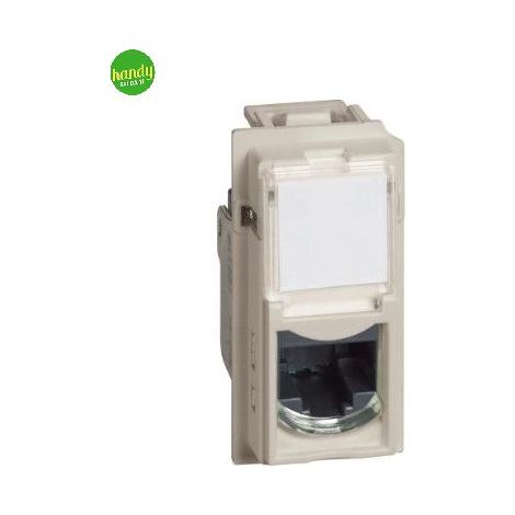 Connettore rj11 living now Bticino sabbia