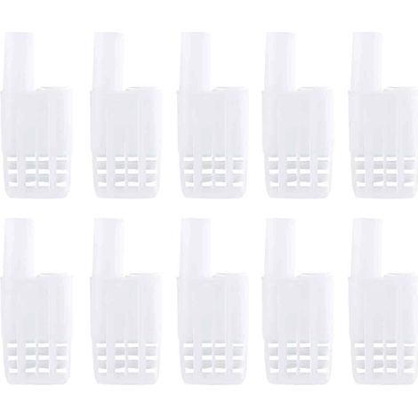 Lot de 10 cages à reines en plastique pour apiculteur, isolateur et boîte d'élevage.