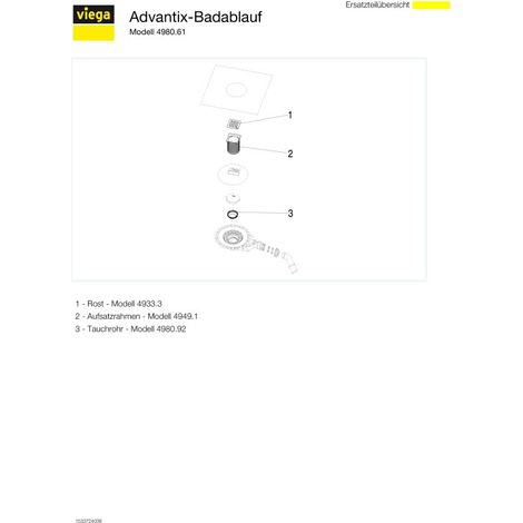 VIEGA 687700 Bon de douche 4980.61 (1/5)