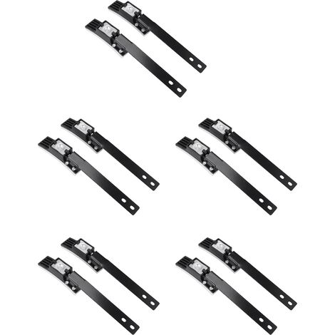10Pcs Plaquettes de Freins de Vélo, Plaquettes de Freins de Vélo D'Appartement, Groupe de Freins Poilu, Groupe de Freins, Pièces de Rechange pour Fitness (1/5)
