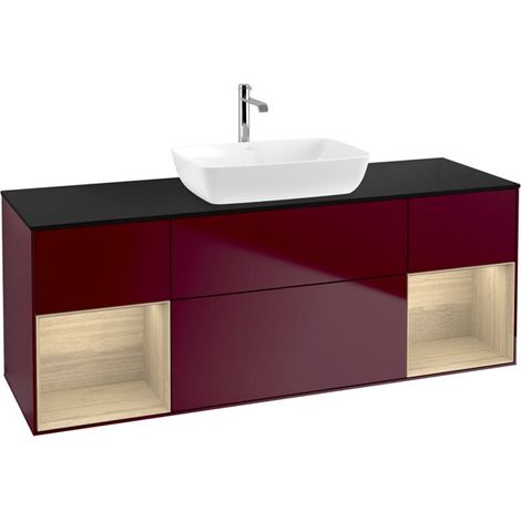 Villeroy & Boch F862PCHB Meuble sous-lavabo Finion F86 (1/2)