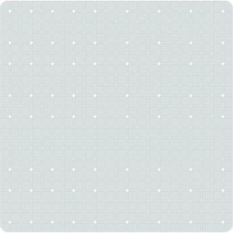 Cleafe - Tappeto Bianco Tappetino Pvc Antiscivolo Per Vasca Bagno Doccia 52 X 52 Cm 79762 - (1/2)