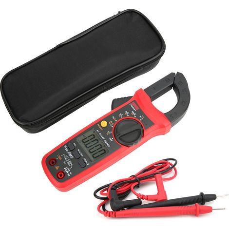UNI T UT202a Pince multimètre numérique automatique, mesure True RMS de tension, courant, résistance et capacité, compact portatif (1/5)