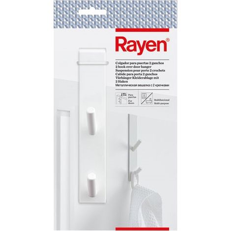 Gancio Doppio Bianco - Rayen